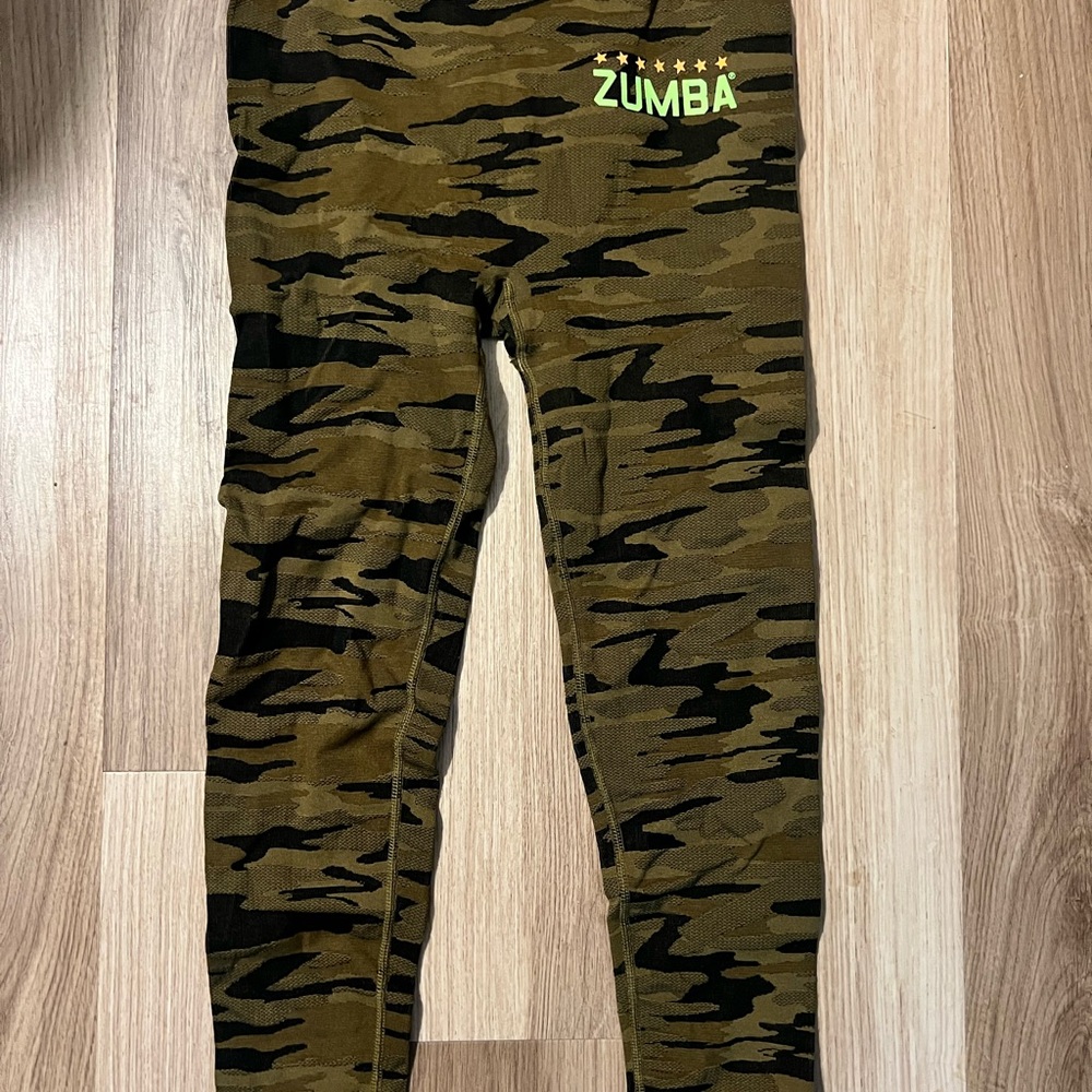 Zumba Fitness Kids Camouflage Leggings